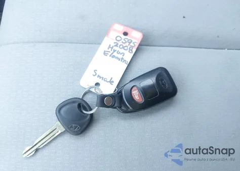 2008 Hyundai Elantra Gls/Se из США, поврежденный, VIN KMHDU46D38U501455